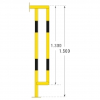 Image TRAFFIC-LINE Vertical Pipe Protectors  (10)