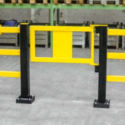 BLACK BULL Railing Gate – for hybrid railing system