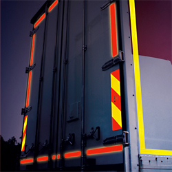 vehicle contour marking tapes