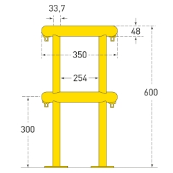 TRAFFIC-LINE 360° Column Protector  (4)