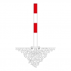 Image TRAFFIC-LINE Barrier Posts 76mm  (3)