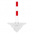 Image TRAFFIC-LINE Barrier Posts 90mm  (3)