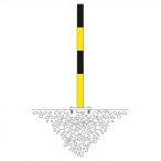 Image TRAFFIC-LINE Barrier Posts 60mm  (6)