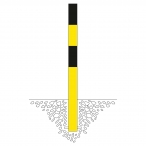 Image TRAFFIC-LINE Barrier Posts 90mm  (5)