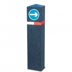 Image THE BERKELEY Recycled Rubber Bollard  (3)