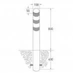 Image TRAFFIC-LINE EV Charging Point Protection Bollards  (5)