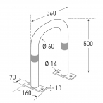 Image TRAFFIC-LINE EV Charging Point Protection Guard  (2)