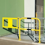 Image TRAFFIC-LINE Steel Hoop Guard with Gate  (2)