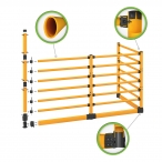 Image BLACK BULL FLEX+ Impact Protection Railing High-Line with Underrun Guard  (1)