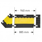 Image TRAFFIC-LINE Cable Ramp - Large  (6)