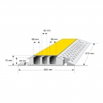 Image TRAFFIC-LINE Cable Ramp - Large  (3)