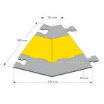 Image TRAFFIC-LINE Cable Ramp - Medium  (10)