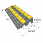 Image TRAFFIC-LINE Kerb Ramp  (4)