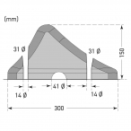 Image TRAFFIC-LINE Heavy Duty Wheel Stop  (3)