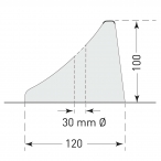 Image TRAFFIC-LINE Wheel Stop  (4)