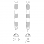 Image TRAFFIC-LINE Highway Posts  (3)