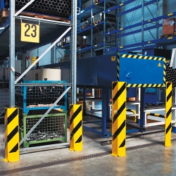 BLACK BULL Heavy Duty Pallet Racking Protectors