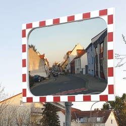 VIEW-ULTRA Sekurit Glass Traffic Mirror