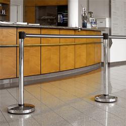 TRAFFIC-LINE Stands Chrome Plated