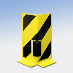 TRAFFIC-LINE Pallet Racking Protector - with Guide Roller