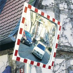 VIEW-ULTRA Sekurit Glass Traffic Mirror