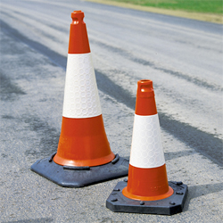 reflective cones